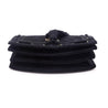 Saint Laurent Black Suede Medium Monogram Fetish Satchel - Love that Bag etc - Preowned Authentic Designer Handbags & Preloved Fashions