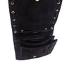 Saint Laurent Black Suede Medium Monogram Fetish Satchel - Love that Bag etc - Preowned Authentic Designer Handbags & Preloved Fashions