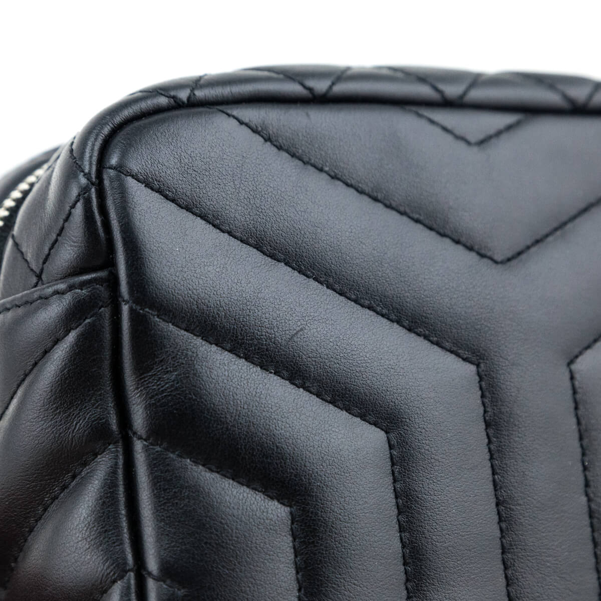 Saint Laurent Black Y Quilted Leather Mini LouLou Bowling Bag - Love that Bag etc - Preowned Authentic Designer Handbags & Preloved Fashions
