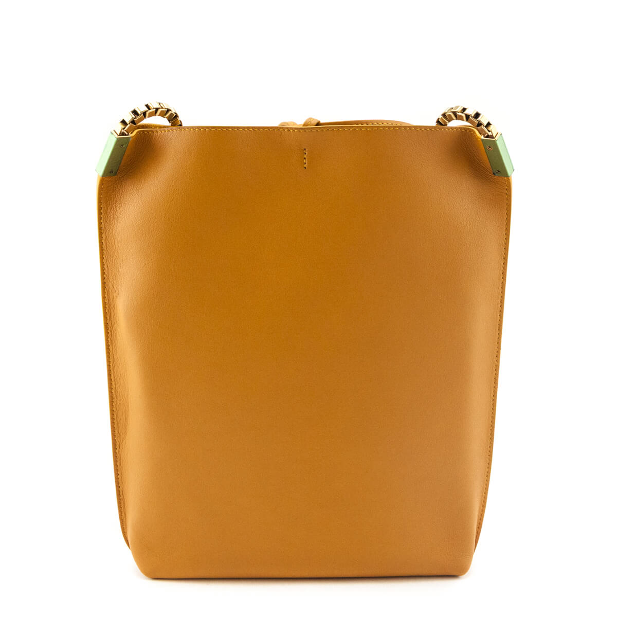 Saint Laurent Tan Calfskin Small Suzanne Hobo