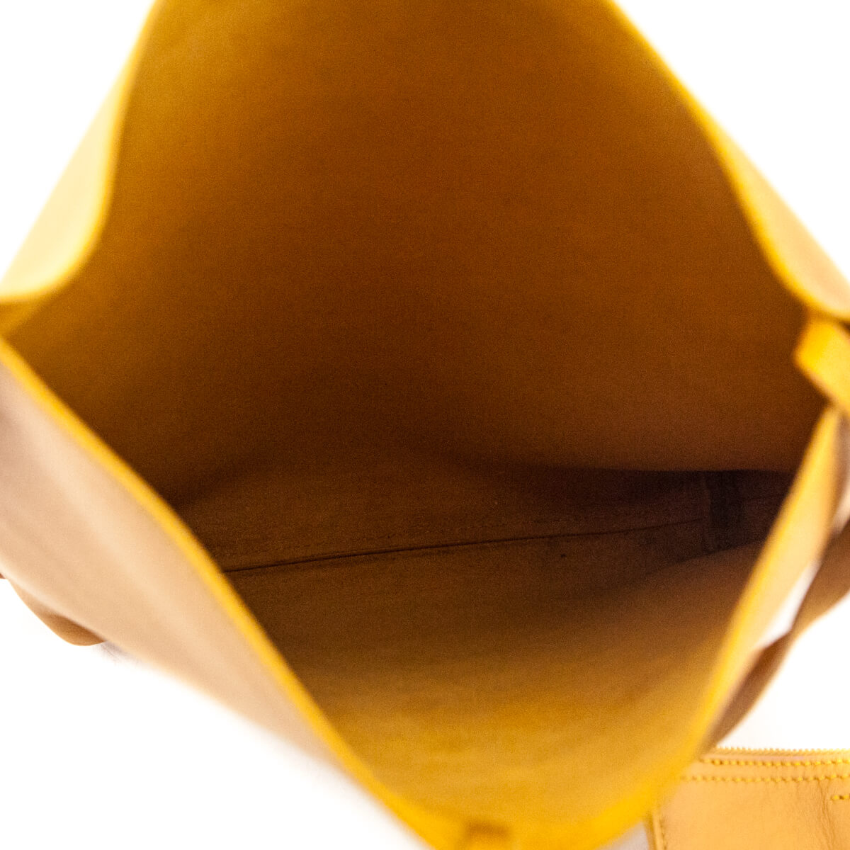 Saint Laurent Tan Calfskin Small Suzanne Hobo