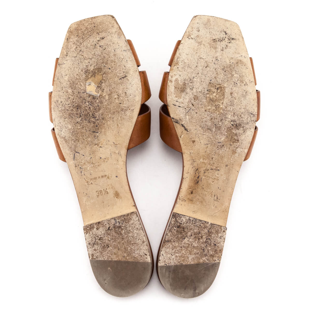 Saint Laurent Amber Nu Pieds Tribute Slide Sandals Size US 8.5 | EU 38.5 - Love that Bag etc - Preowned Authentic Designer Handbags & Preloved Fashions