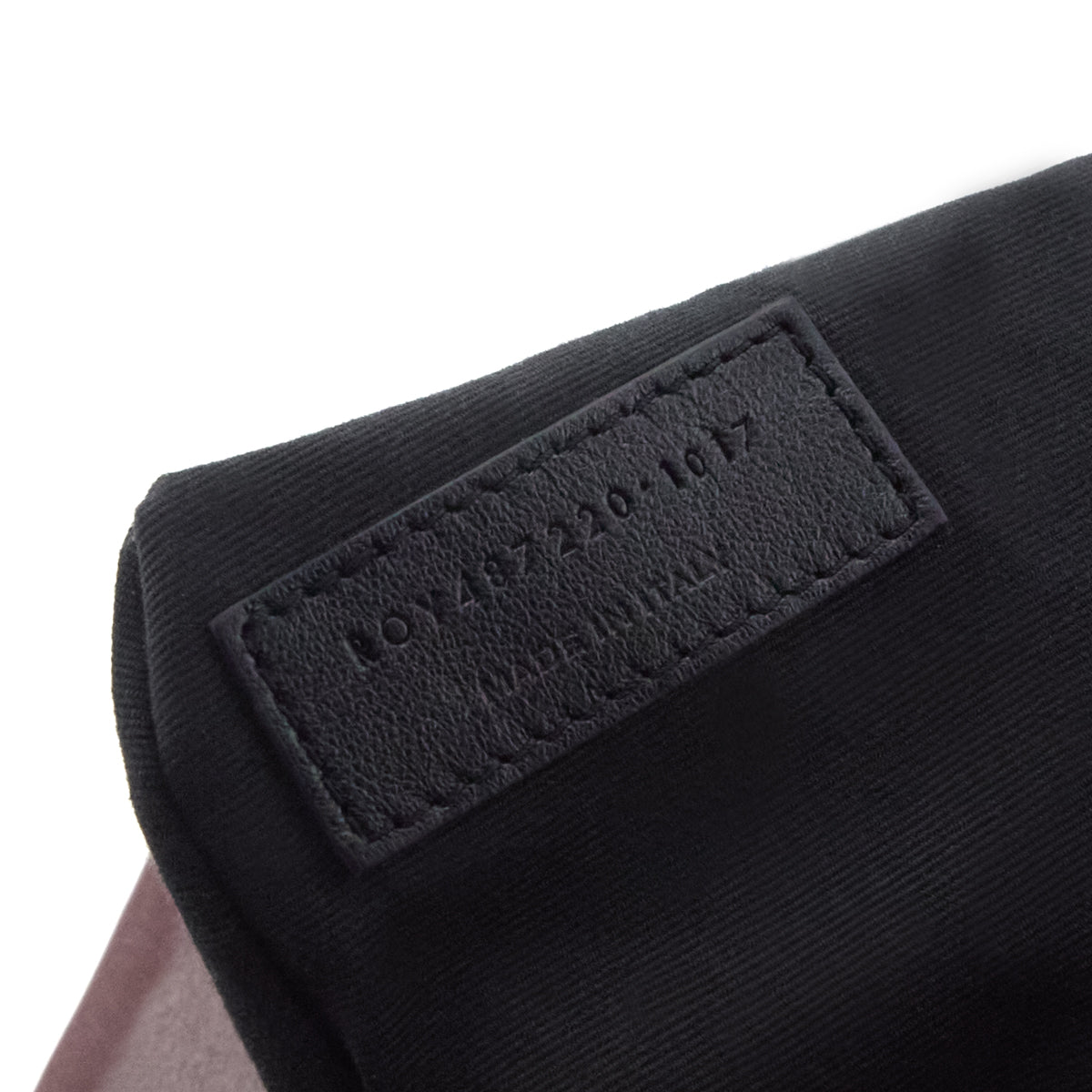 Saint Laurent Burgundy Calfskin Quilted Small Loulou Backpack