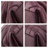 Saint Laurent Burgundy Calfskin Y Quilted Monogram Medium Loulou Chain Satchel - Love that Bag etc - Preowned Authentic Designer Handbags & Preloved Fashions