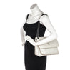 Saint Laurent Crema Soft Crinkled Calfskin Matelasse Monogram Medium Niki Satchel - Love that Bag etc - Preowned Authentic Designer Handbags & Preloved Fashions