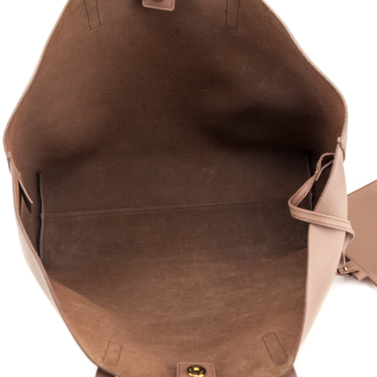 Saint Laurent Fard Calfskin Large Shopping Tote E/W - Love that Bag etc - Preowned Authentic Designer Handbags & Preloved Fashions