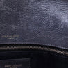 Saint Laurent Fog Crinkled Calfskin Matelasse Monogram Medium Niki Chain Satchel - Love that Bag etc - Preowned Authentic Designer Handbags & Preloved Fashions