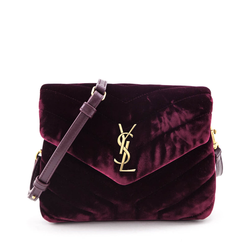 Louis+Vuitton+Sunset+Boulevard+Shoulder+Bag+Purple+Leather for sale online