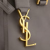 Saint Laurent Gray Calfskin Small Monogram Cabas Bag - Love that Bag etc - Preowned Authentic Designer Handbags & Preloved Fashions