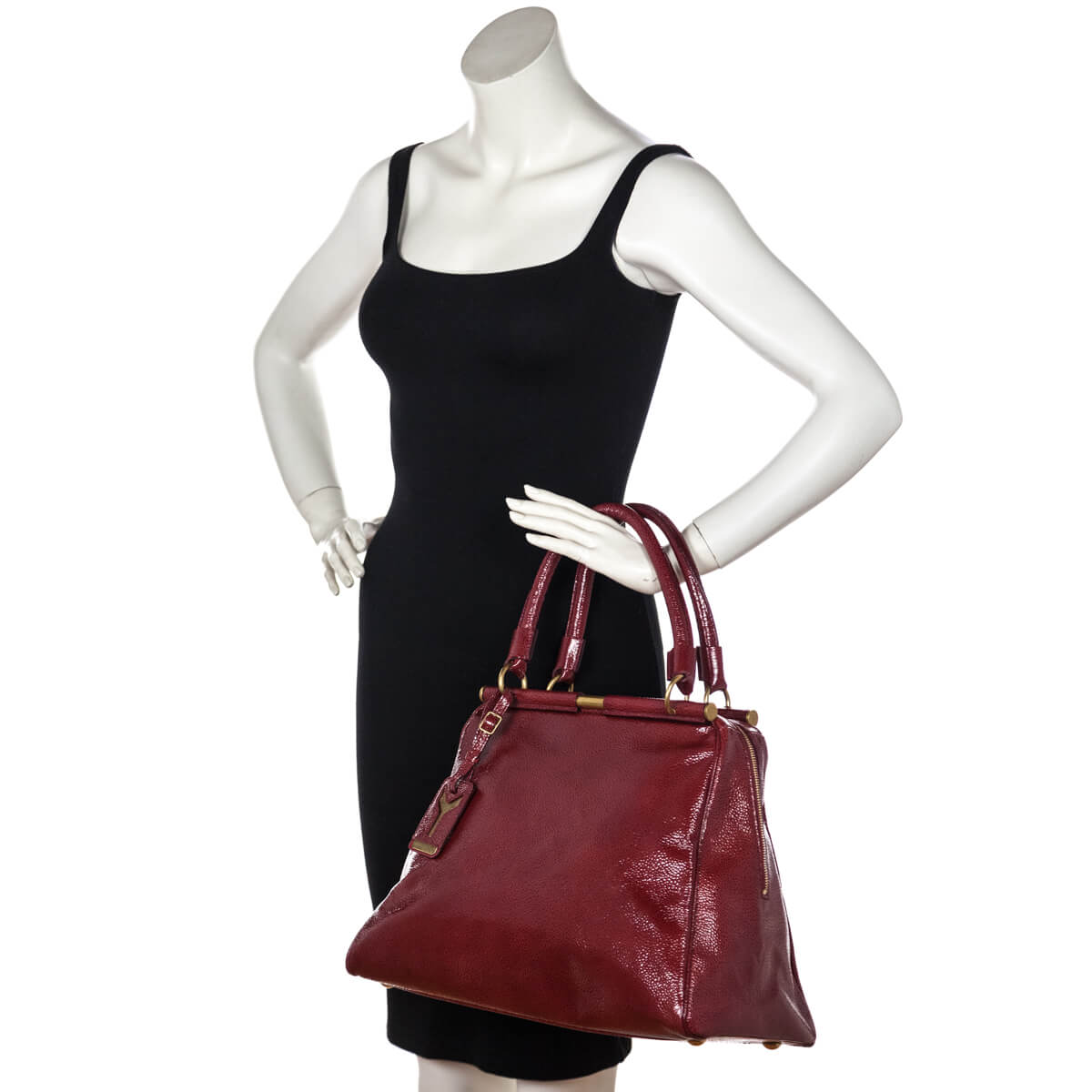 Saint Laurent Red Patent Bag - Love that Bag etc - Preowned Authentic Designer Handbags & Preloved Fashions