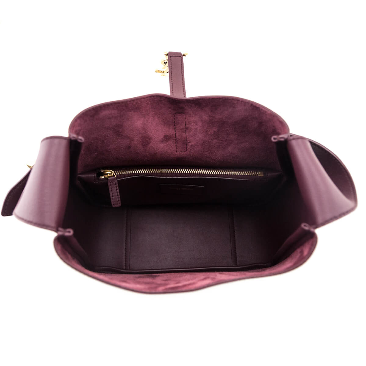 Saint Laurent Rouge Legion Calfskin Small Le 5 A 7 Supple