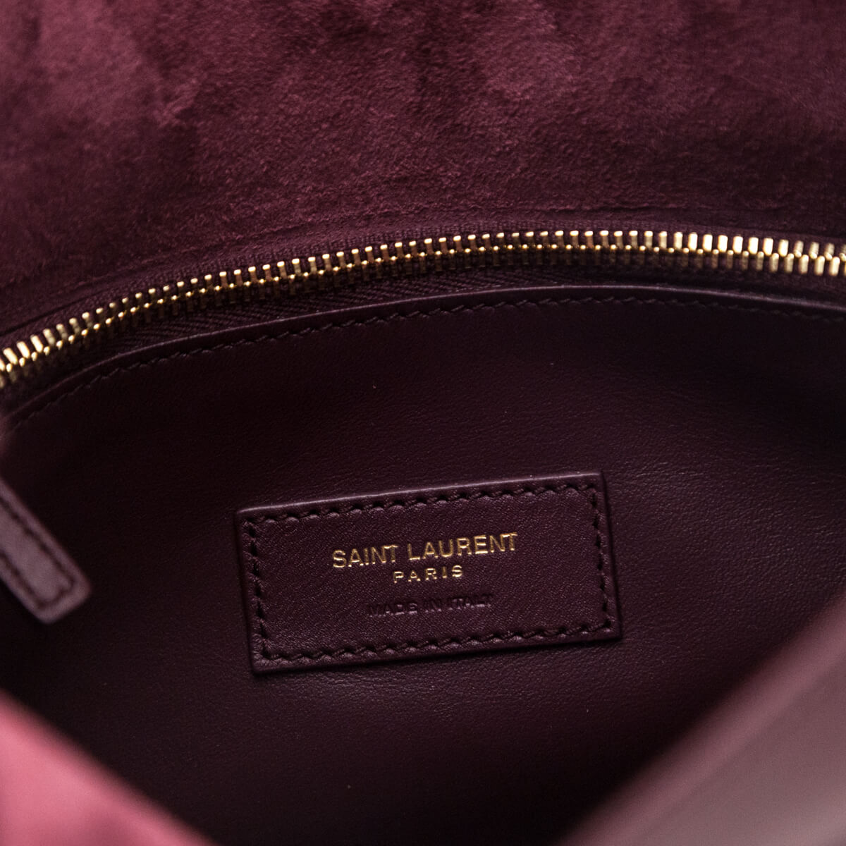 Saint Laurent Rouge Legion Calfskin Small Le 5 A 7 Supple