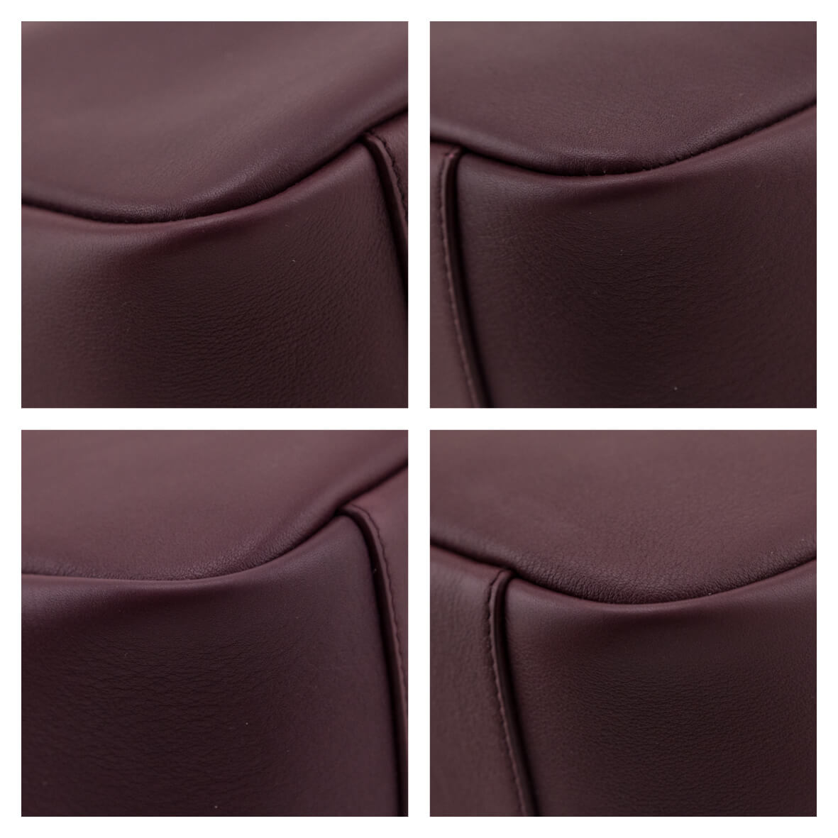 Saint Laurent Rouge Legion Calfskin Small Le 5 A 7 Supple