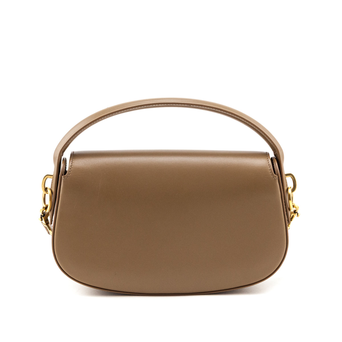 Saint Laurent Tan Box Voltaire Top Handle Crossbody Bag