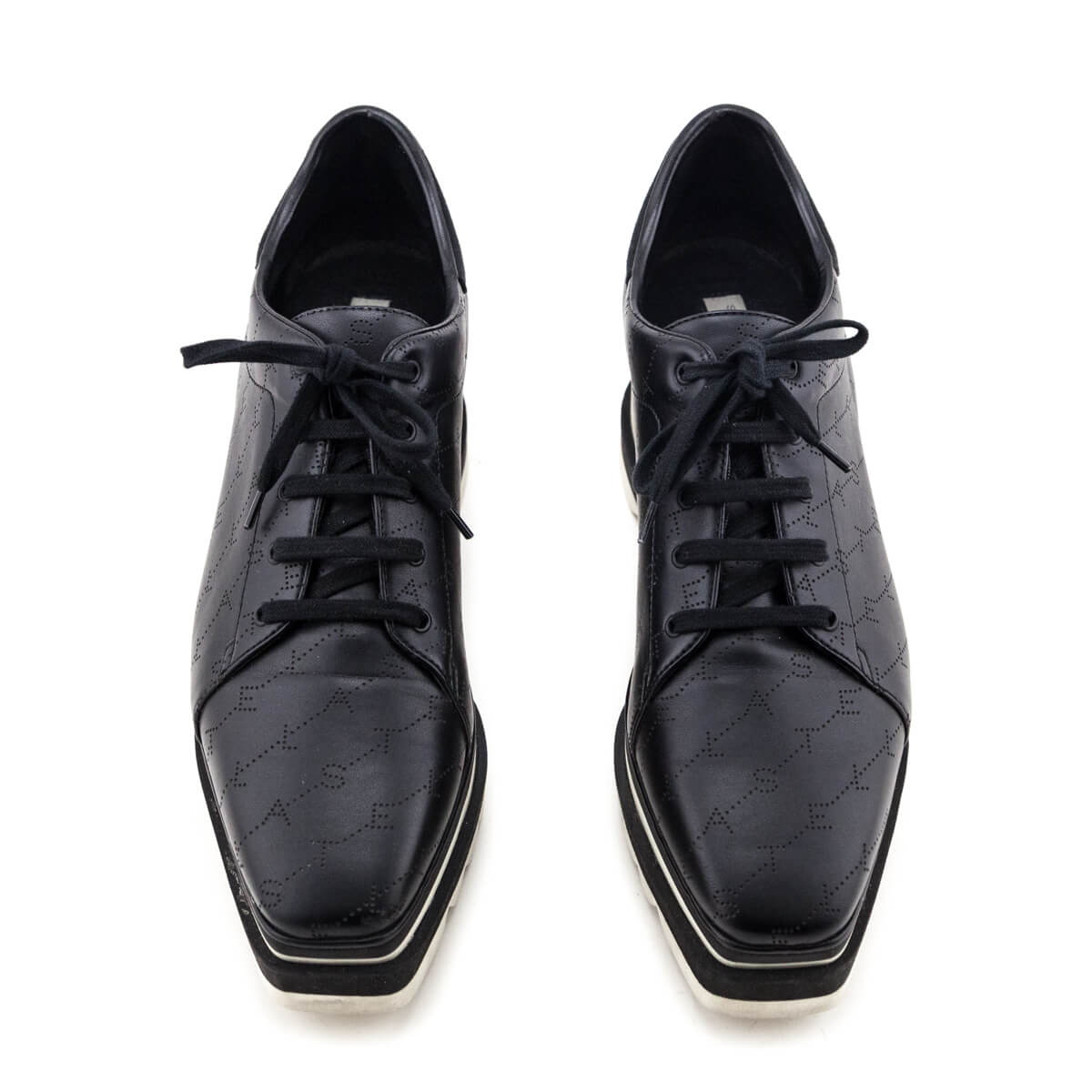 Stella McCartney Black Faux Leather Elyse Platform Oxfords – Love that Bag  etc - Preowned Designer Fashions