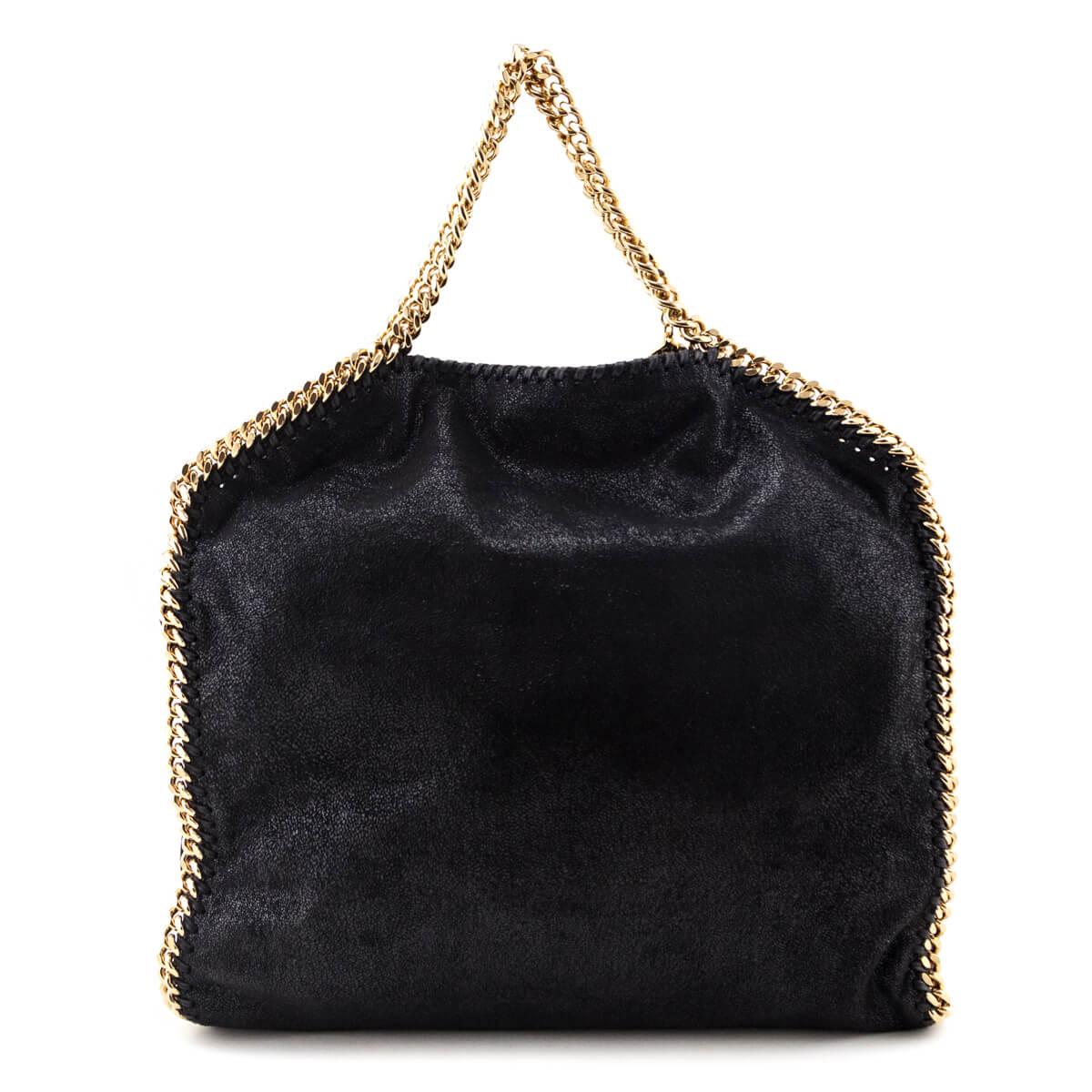 Stella McCartney Black Shaggy Deer Small Falabella Tote - Love that Bag etc - Preowned Authentic Designer Handbags & Preloved Fashions