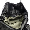 Stella McCartney Black & Silver Metallic Shaggy Deer Large Falabella Tote Bag - Love that Bag etc - Preowned Authentic Designer Handbags & Preloved Fashions