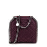 Stella McCartney Burgundy Quilted Shaggy Deer Tiny Falabella Crossbody - Love that Bag etc - Preowned Authentic Designer Handbags & Preloved Fashions