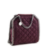 Stella McCartney Burgundy Quilted Shaggy Deer Tiny Falabella Crossbody - Love that Bag etc - Preowned Authentic Designer Handbags & Preloved Fashions