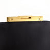 The Row Black Leather Classic Flap Bag - Love that Bag etc - Preowned Authentic Designer Handbags & Preloved Fashions