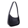 The Row Black Smooth Calfskin Half Moon Shoulder Bag - Love that Bag etc - Preowned Authentic Designer Handbags & Preloved Fashions