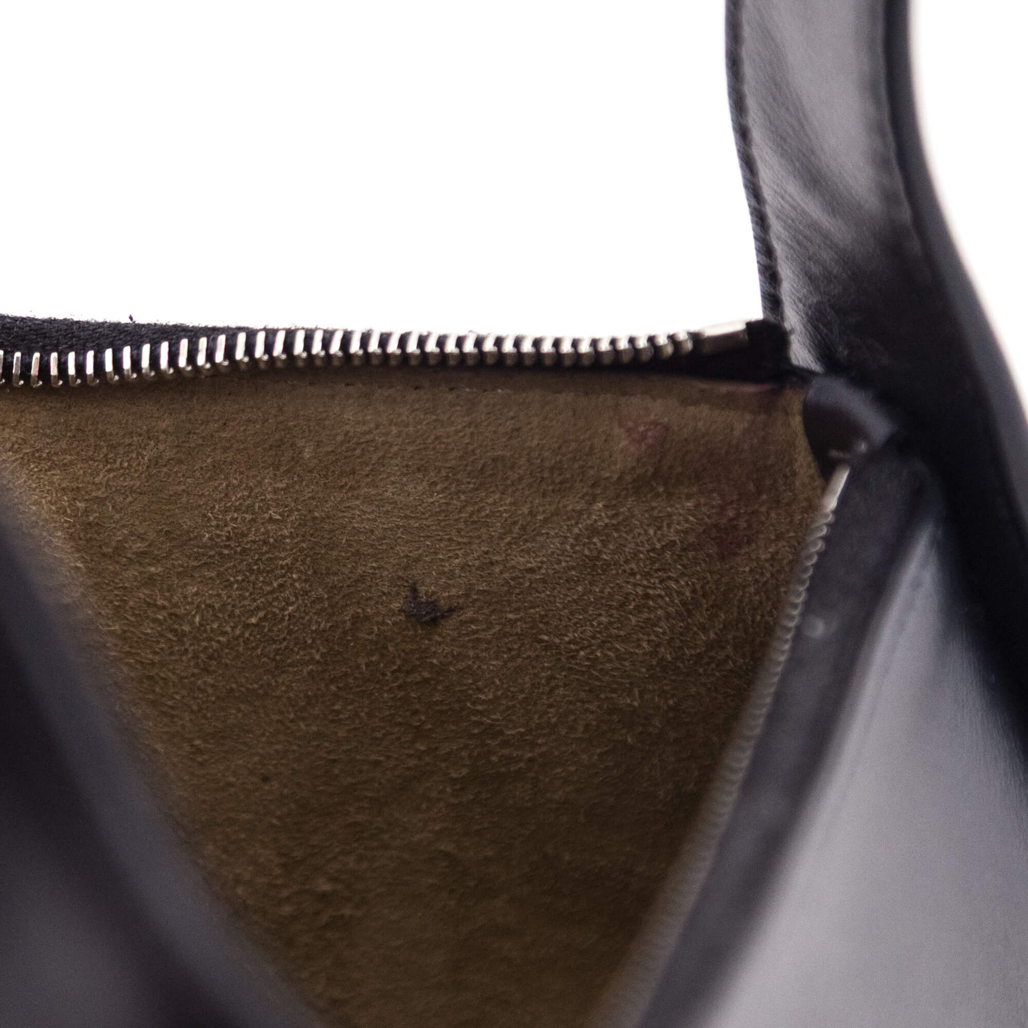 The Row Black Smooth Calfskin Half Moon Shoulder Bag - Love that Bag etc - Preowned Authentic Designer Handbags & Preloved Fashions