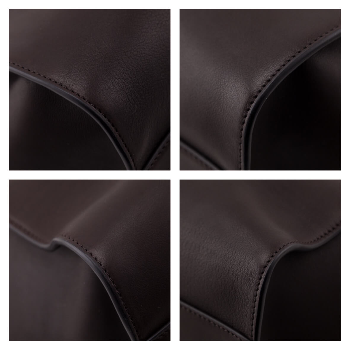 The Row Chestnut Polished Saddle Marlo 17 Tote - Love that Bag etc - Preowned Authentic Designer Handbags & Preloved Fashions
