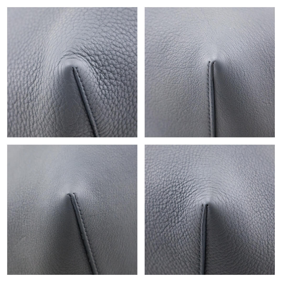 The Row Chrome Blue Calfskin Medium Park Tote - Love that Bag etc - Preowned Authentic Designer Handbags & Preloved Fashions