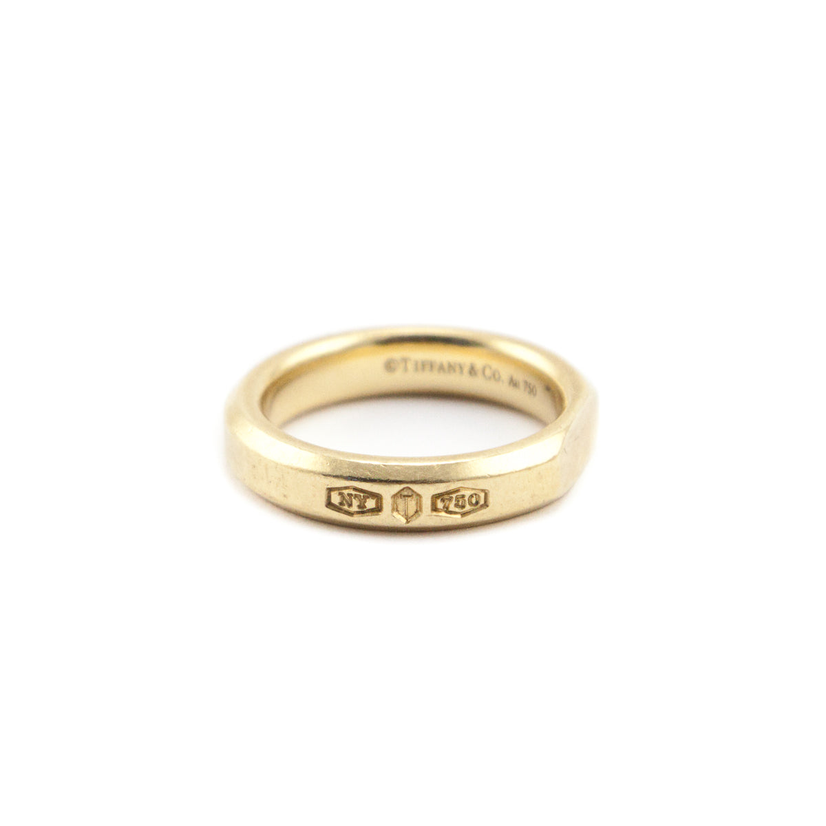 Tiffany & Co. 18K 1837 Makers Slice Ring