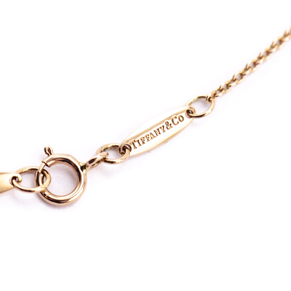 Tiffany & Co. 18K Rose Gold Diamonds by The Yard Pendant Necklace - Love that Bag etc - Preowned Authentic Designer Handbags & Preloved Fashions