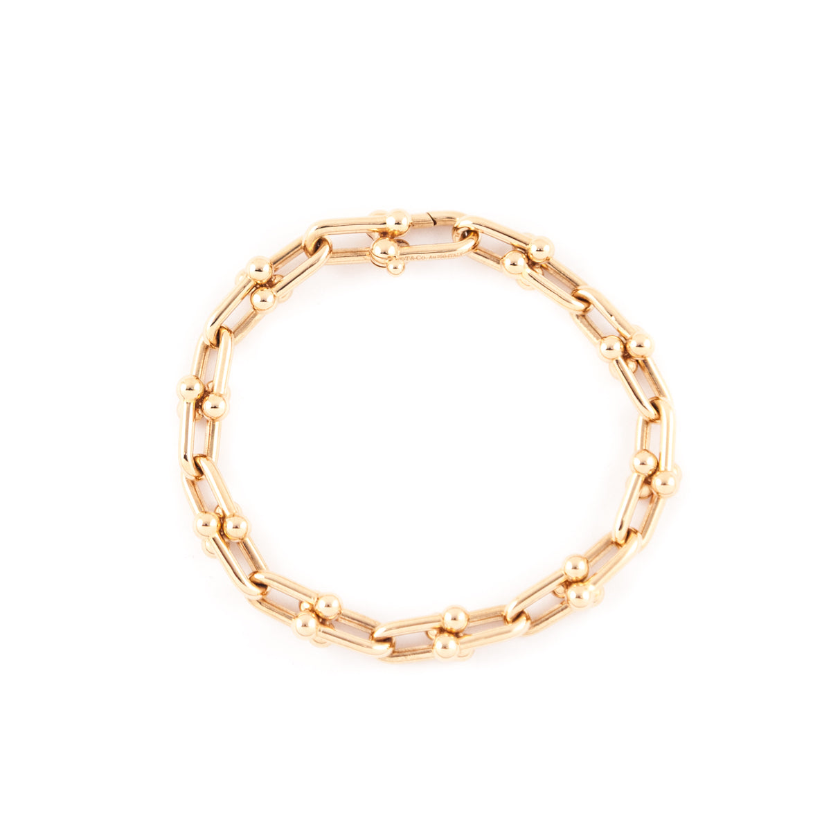 Tiffany & Co. 18K Rose Gold Medium HardWear Link Bracelet - Love that Bag etc - Preowned Authentic Designer Handbags & Preloved Fashions