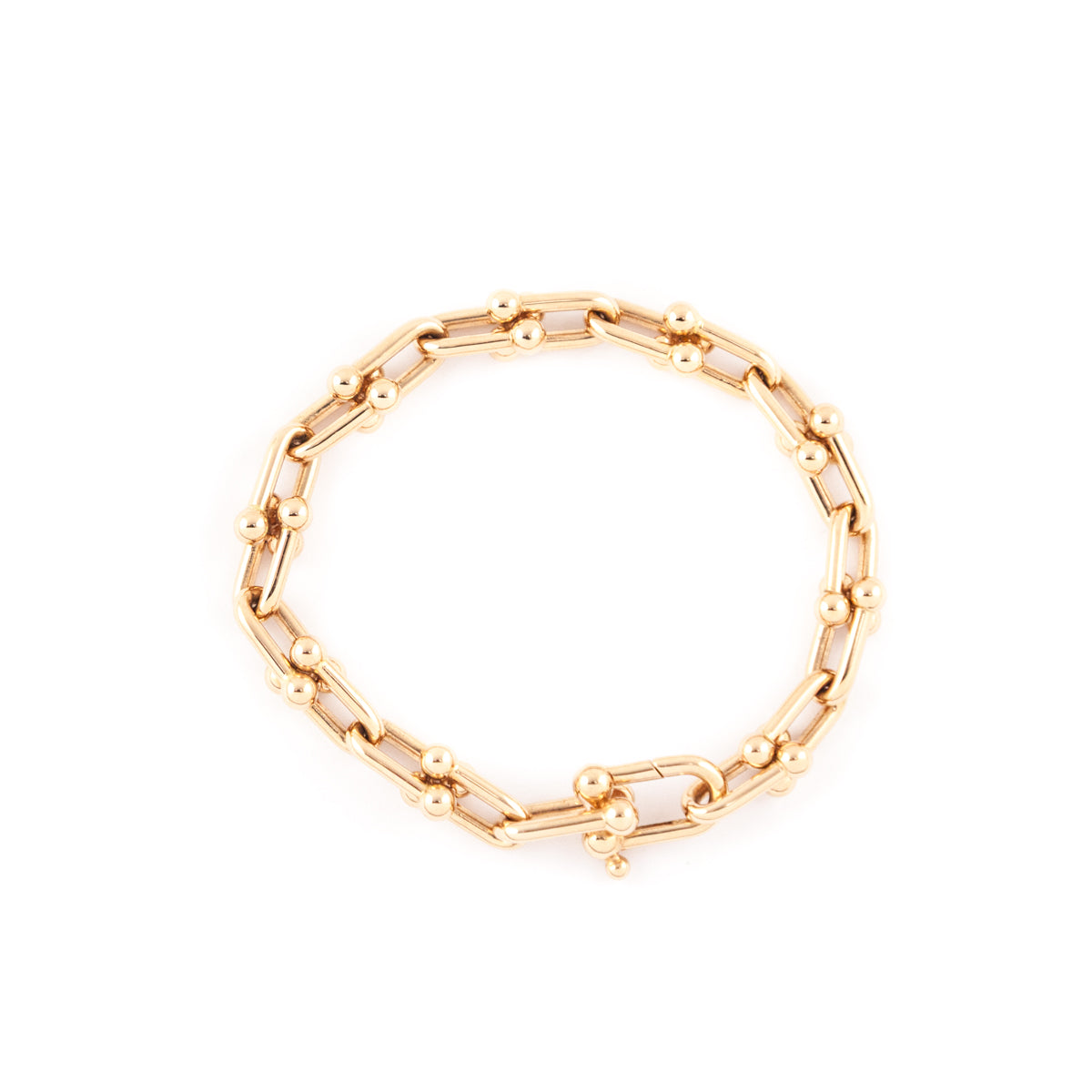 Tiffany & Co. 18K Rose Gold Medium HardWear Link Bracelet - Love that Bag etc - Preowned Authentic Designer Handbags & Preloved Fashions