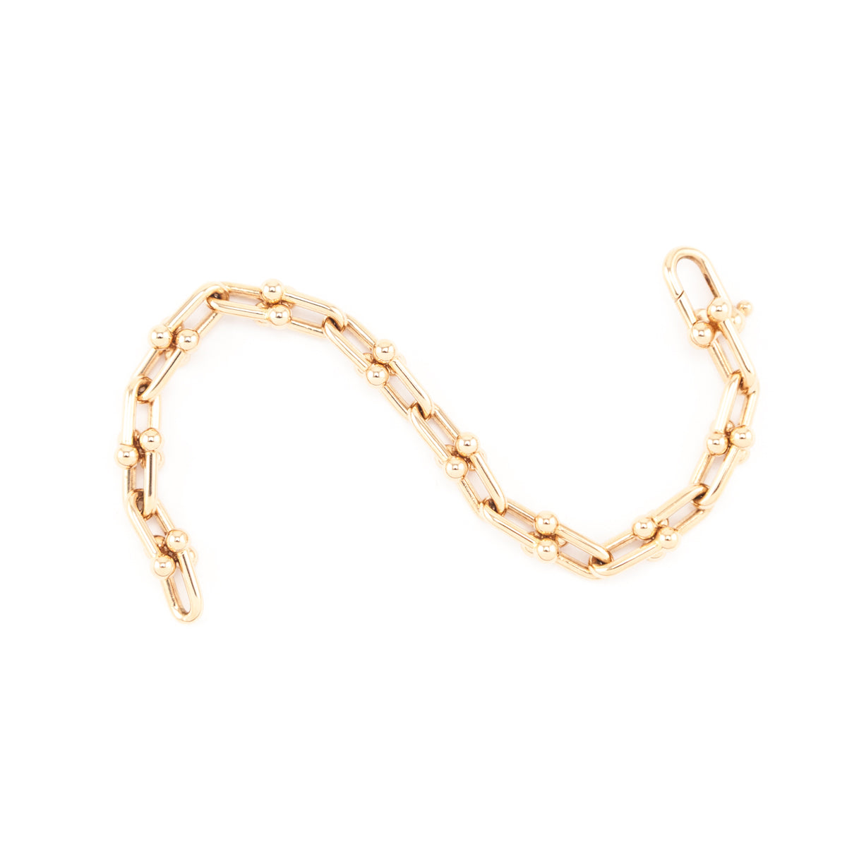 Tiffany & Co. 18K Rose Gold Medium HardWear Link Bracelet - Love that Bag etc - Preowned Authentic Designer Handbags & Preloved Fashions