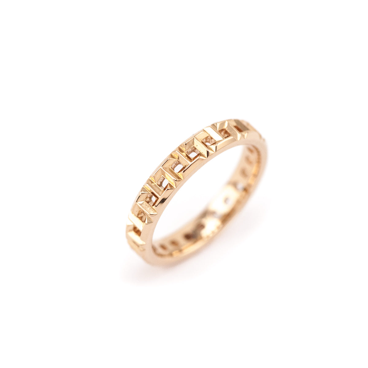 Tiffany & Co. 18K Rose Gold Narrow T True Ring - Love that Bag etc - Preowned Authentic Designer Handbags & Preloved Fashions