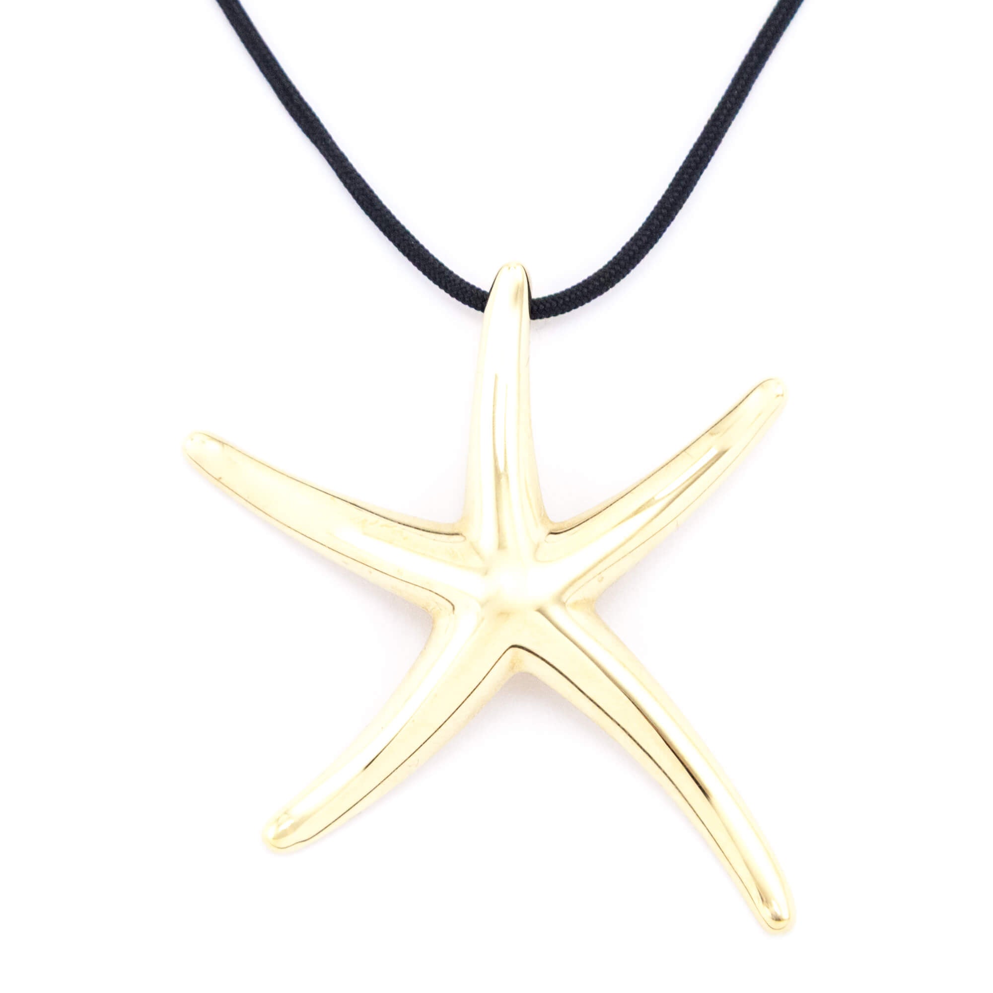 Tiffany & Co. 18K Yellow Gold Elsa Peretti Starfish Pendant Necklace - Love that Bag etc - Preowned Authentic Designer Handbags & Preloved Fashions