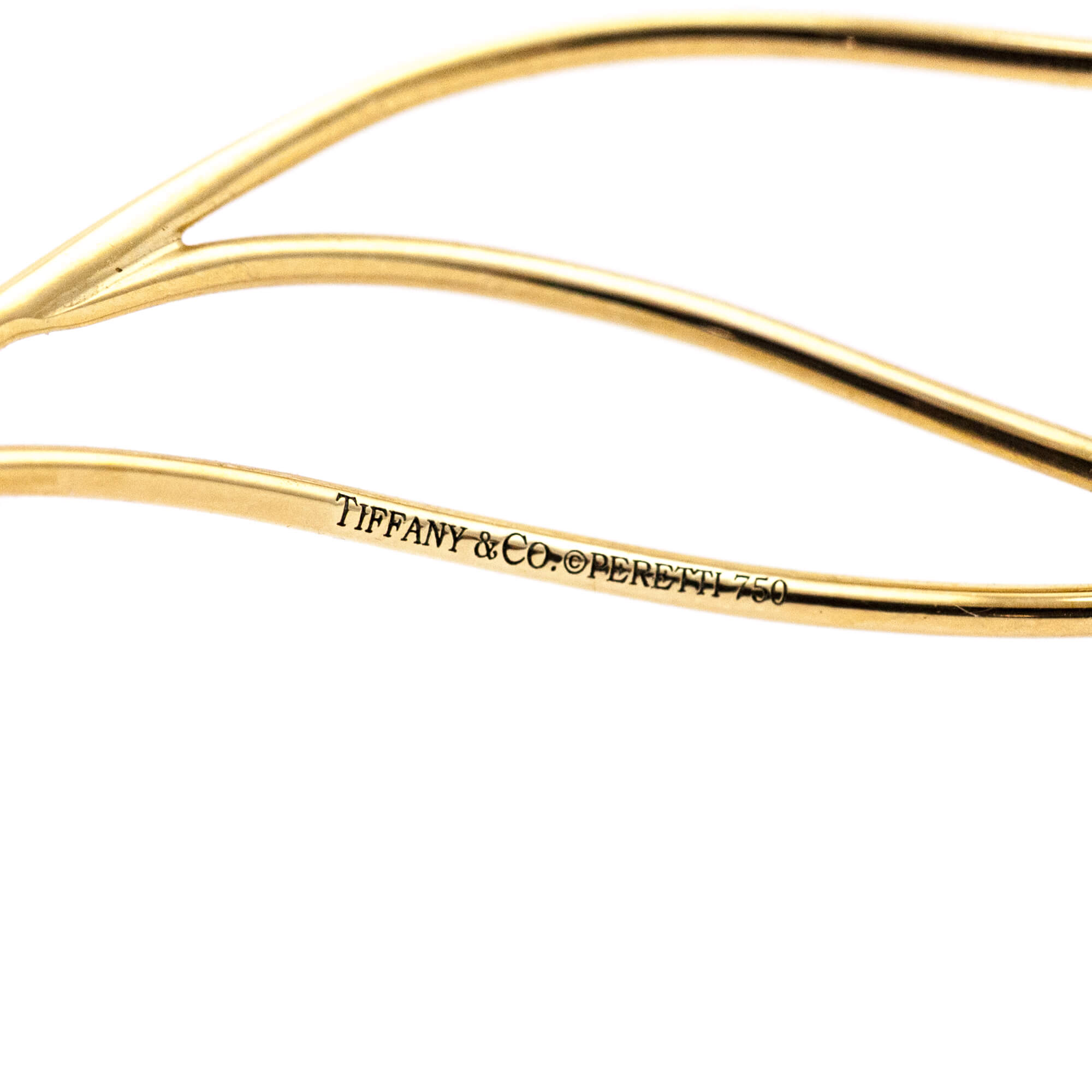 Tiffany & Co. 18K Yellow Gold Elsa Peretti Wave Earrings - Love that Bag etc - Preowned Authentic Designer Handbags & Preloved Fashions