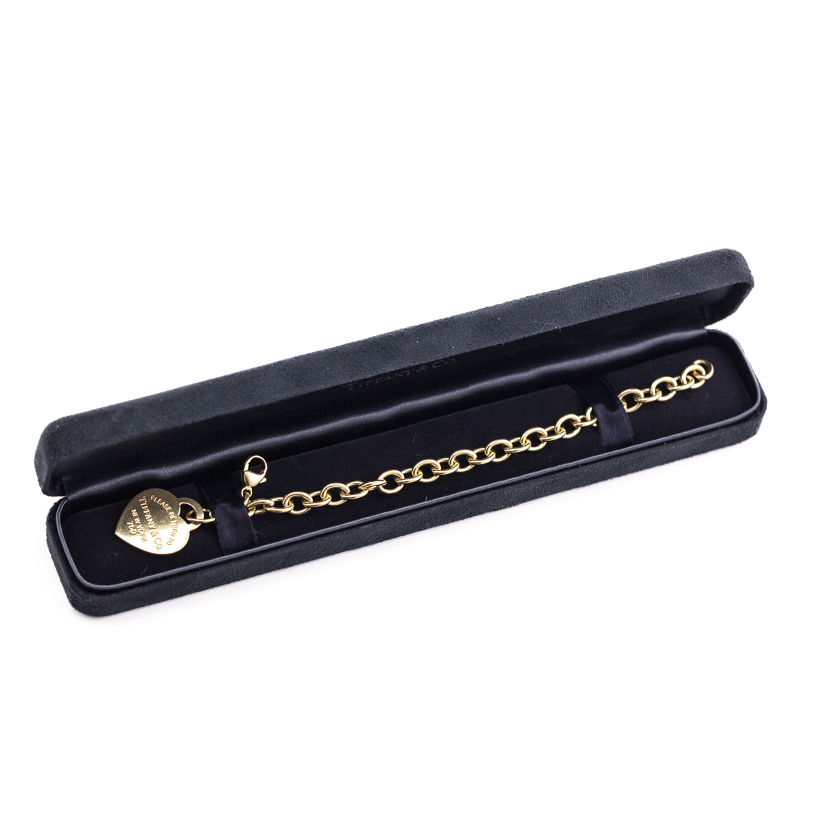 Tiffany & Co. 18K Yellow Gold Heart Tag Bracelet - Love that Bag etc - Preowned Authentic Designer Handbags & Preloved Fashions