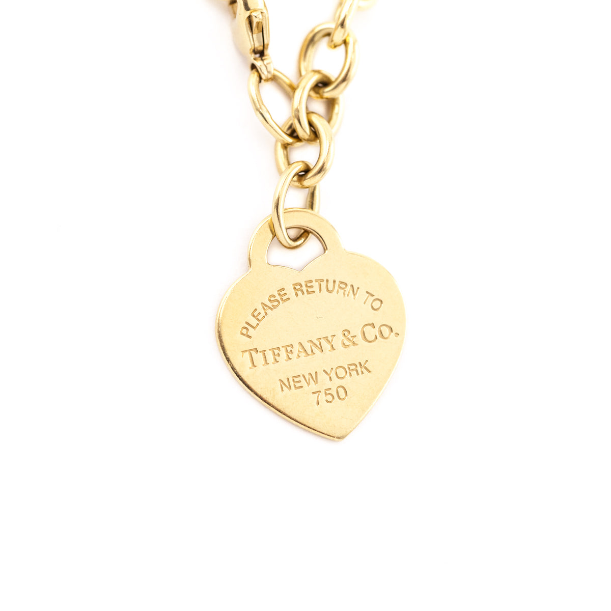 Tiffany & Co. 18K Yellow Gold Heart Tag Bracelet - Love that Bag etc - Preowned Authentic Designer Handbags & Preloved Fashions