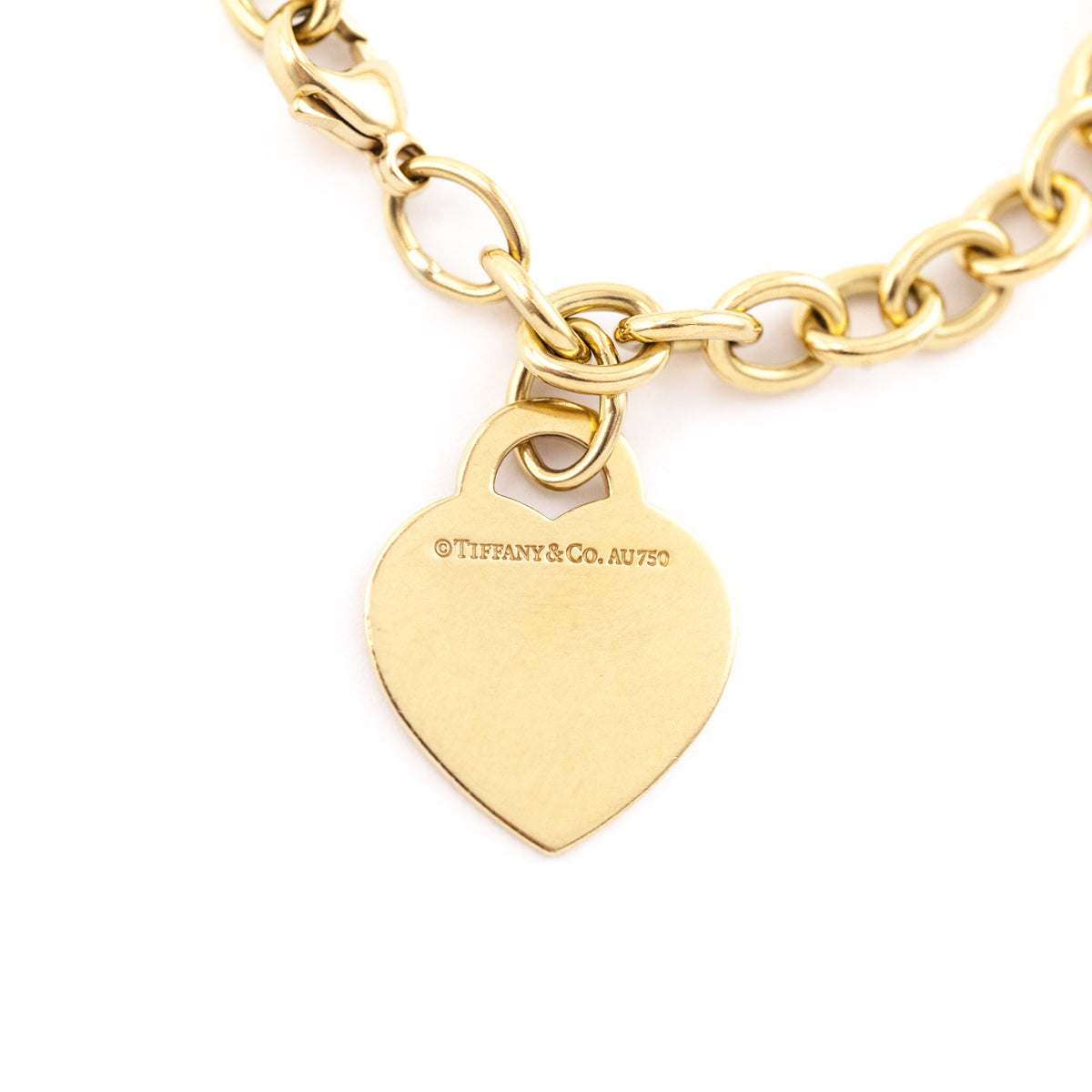 Tiffany & Co. 18K Yellow Gold Heart Tag Bracelet - Love that Bag etc - Preowned Authentic Designer Handbags & Preloved Fashions