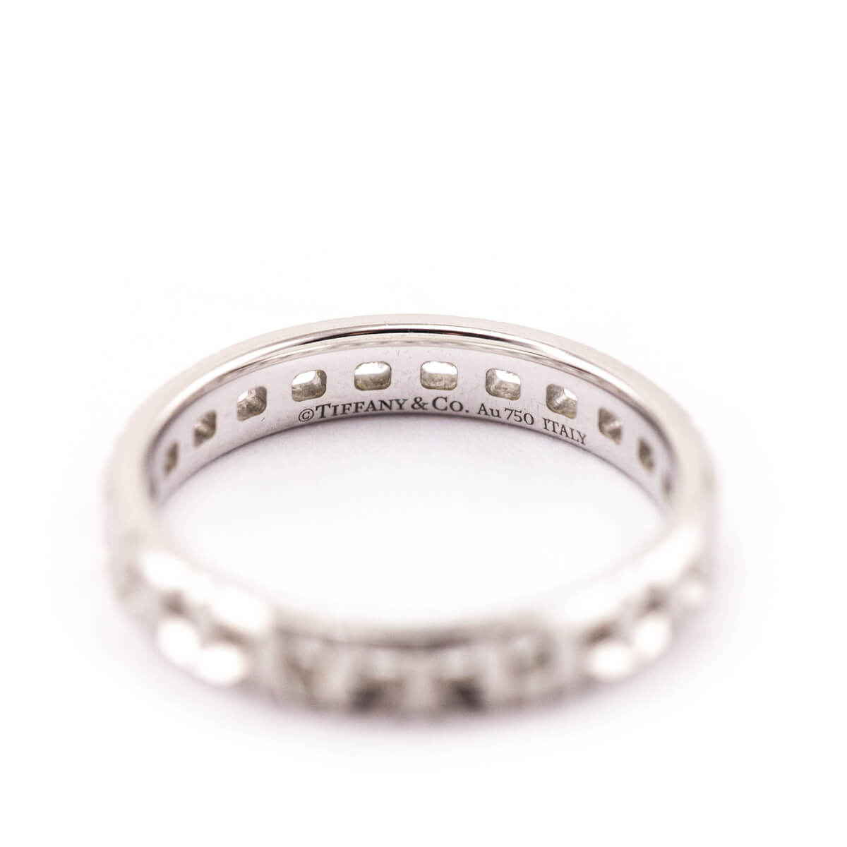 Tiffany & Co. 18k White Gold T True Narrow Ring - Love that Bag etc - Preowned Authentic Designer Handbags & Preloved Fashions