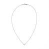 Tiffany & Co. Platinum .20ct Elsa Peretti Diamonds By The Yard Pendant Necklace - Love that Bag etc - Preowned Authentic Designer Handbags & Preloved Fashions