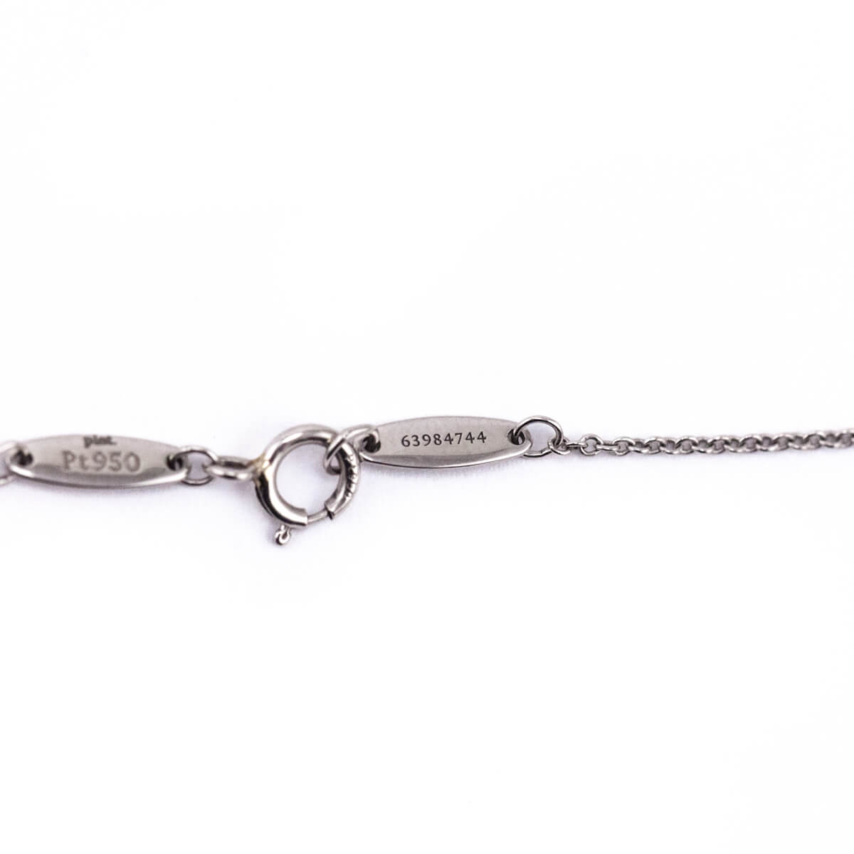 Tiffany & Co. Platinum .20ct Elsa Peretti Diamonds By The Yard Pendant Necklace - Love that Bag etc - Preowned Authentic Designer Handbags & Preloved Fashions