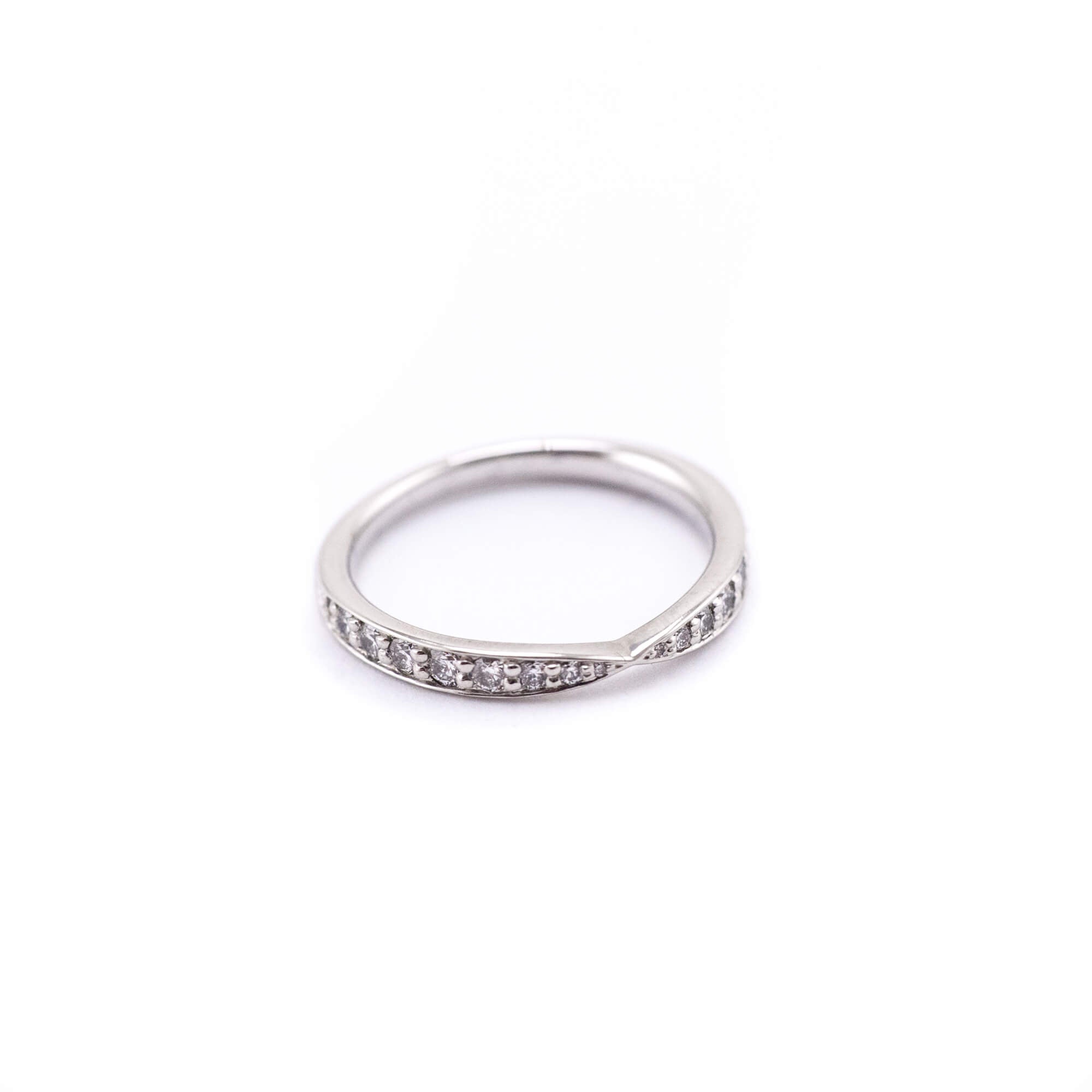 Tiffany & Co. Platinum Diamond Harmony Band - Love that Bag etc - Preowned Authentic Designer Handbags & Preloved Fashions