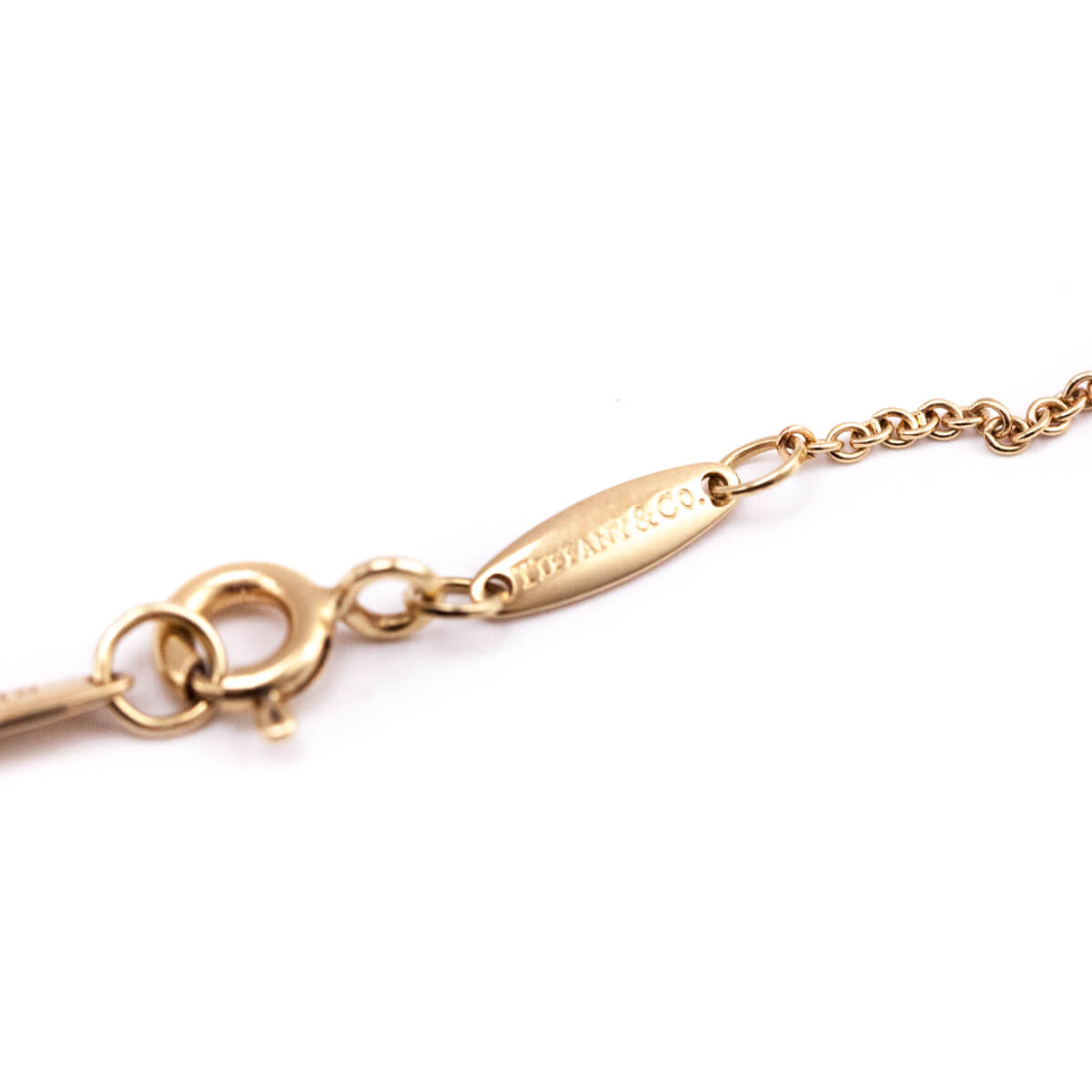 Tiffany & Co. Rose Gold Diamonds By The Yard Pendant Necklace - Love that Bag etc - Preowned Authentic Designer Handbags & Preloved Fashions