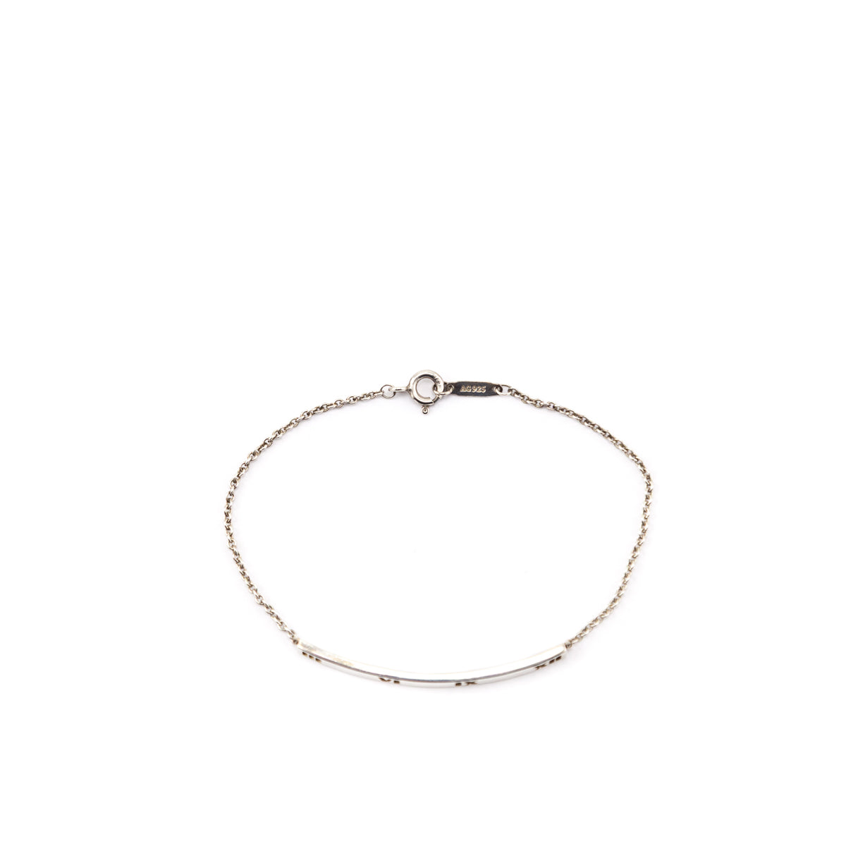 Tiffany & Co. Sterling Silver Atlas Bar Bracelet