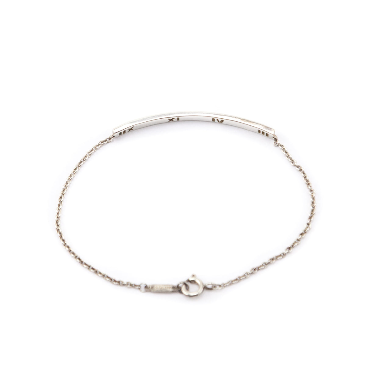 Tiffany & Co. Sterling Silver Atlas Bar Bracelet