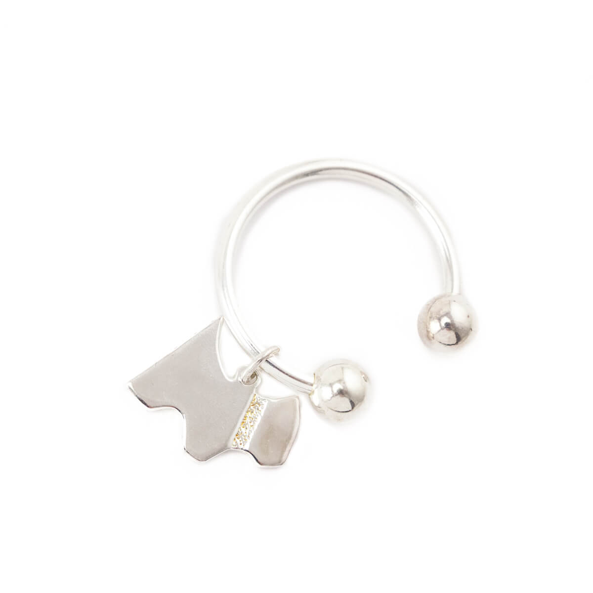 Tiffany & Co. Sterling Silver Dog Screwball Key Ring - Love that Bag etc - Preowned Authentic Designer Handbags & Preloved Fashions
