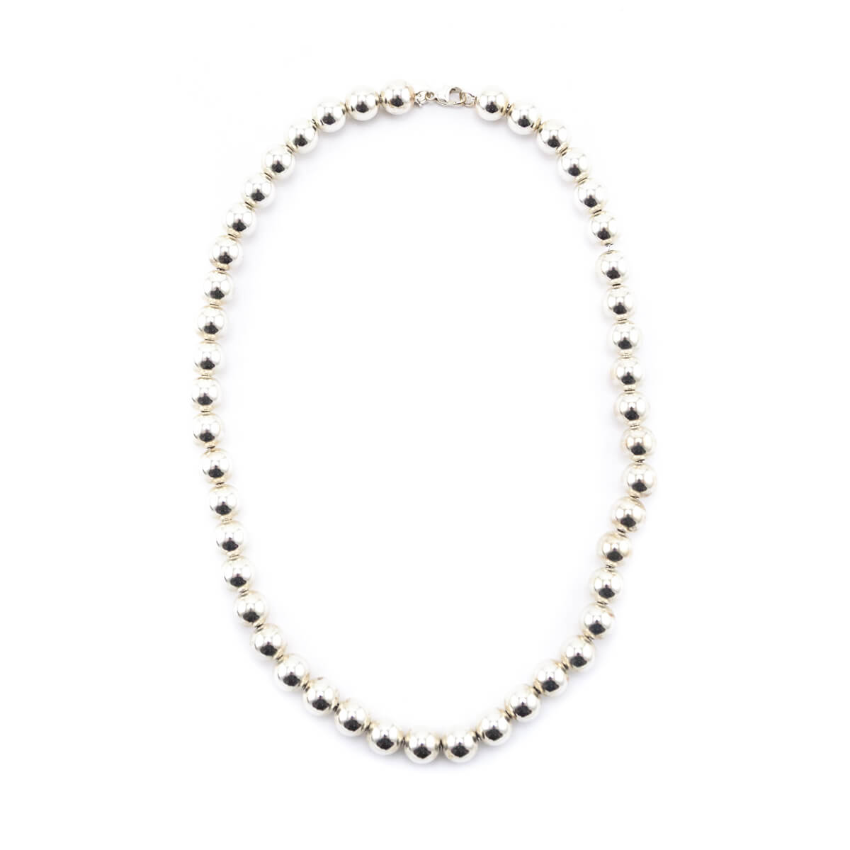 Tiffany & Co. Sterling Silver HardWear Ball Necklace