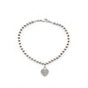 Tiffany & Co. Sterling Silver Heart Tag Bead Bracelet - Love that Bag etc - Preowned Authentic Designer Handbags & Preloved Fashions