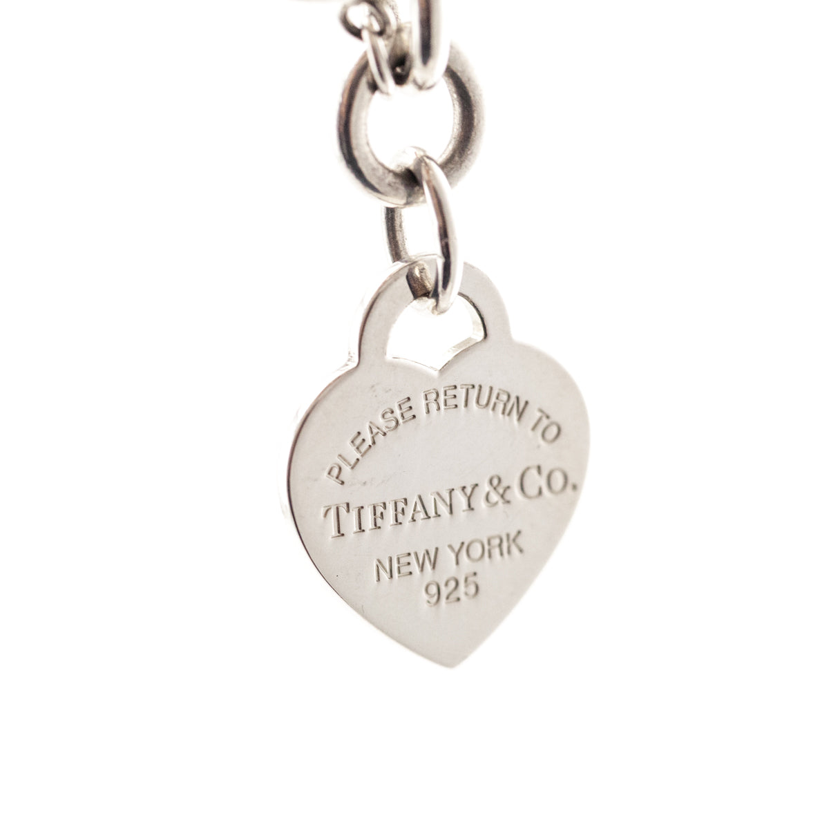Tiffany & Co. Sterling Silver Heart Tag Toggle Necklace